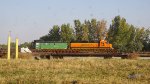 BNSF 1548 + BN 972552